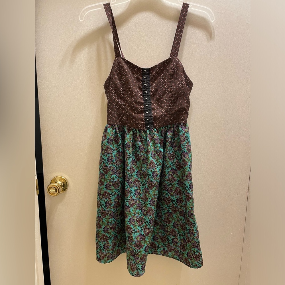 Small mixed print Xhilaration dress GUC
